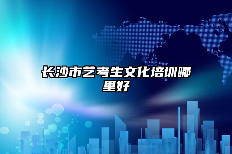 長沙市藝考生文化培訓(xùn)哪里好