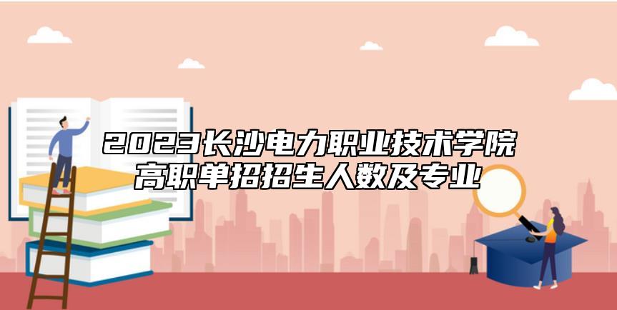 2023長(zhǎng)沙電力職業(yè)技術(shù)學(xué)院高職單招招生人數(shù)及專(zhuān)業(yè)