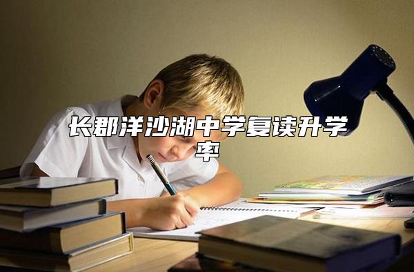 長郡洋沙湖中學(xué)復(fù)讀升學(xué)率