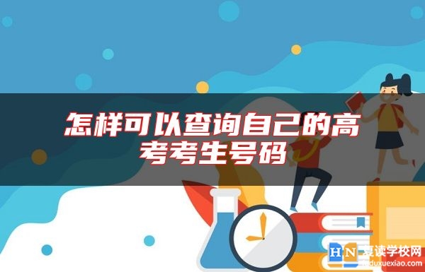 怎樣可以查詢自己的高考考生號碼