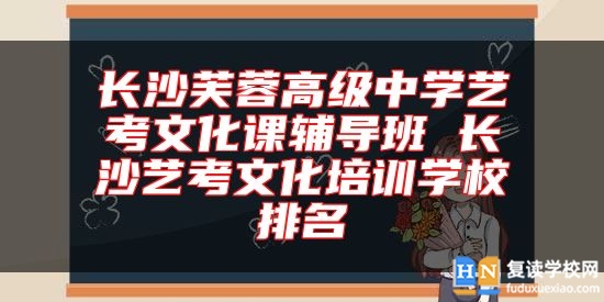 長沙芙蓉高級中學(xué)藝考文化課輔導(dǎo)班 長沙藝考文化培訓(xùn)學(xué)校排名