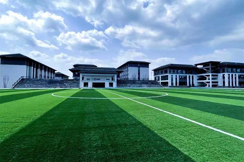 長沙市瀏陽江灣高級中學環(huán)境實景