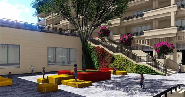 **江縣頤華學(xué)校復(fù)讀部環(huán)境實景