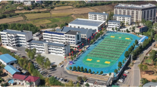 瀏陽景雅高級中學(xué)環(huán)境實景