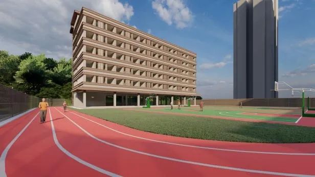 長沙耀華高級中學(xué)環(huán)境實景