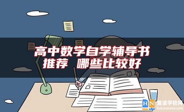 高中數(shù)學自學輔導書推薦 哪些比較好