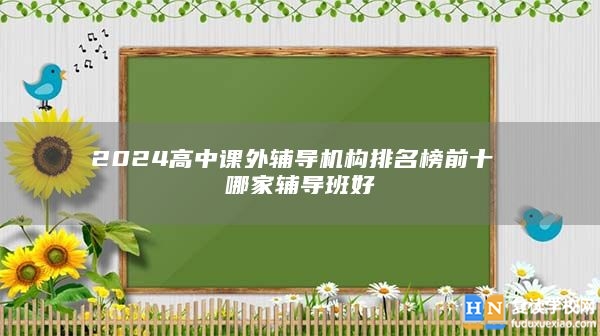 2024高中課外輔導(dǎo)機(jī)構(gòu)排名榜前十 哪家輔導(dǎo)班好