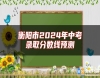 衡陽(yáng)市2024年中考錄取分?jǐn)?shù)線(xiàn)預(yù)測(cè)