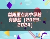 益陽(yáng)重點(diǎn)高中學(xué)校有哪些（2023-2024）